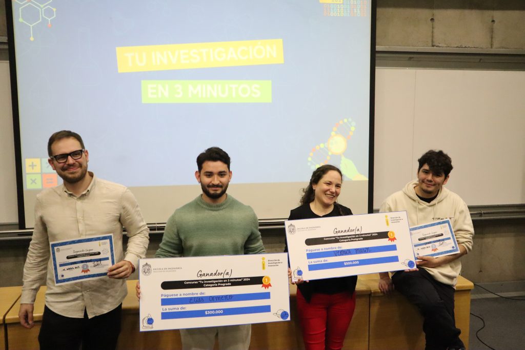 Ganadores "Tu investigación en 3 minutos"